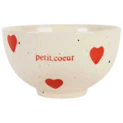 Fabrique de Styles Bols Et Coupelles*Bol Petit cœur en grès moucheté 30cl - Famille