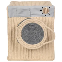 Enfant Fabrique de Styles Déco*Boîte rangement lave-linge en coton écru - Sweetdream