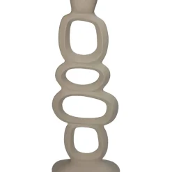 Fabrique de Styles Photophores, Bougeoirs Et Lanternes*Bougeoir en aluminium 15x7xh37cm