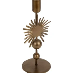 Fabrique de Styles Photophores, Bougeoirs Et Lanternes*Bougeoir en fer h23cm - Soleil