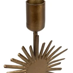 Fabrique de Styles Photophores, Bougeoirs Et Lanternes*Bougeoir en fer h23cm - Soleil