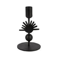 Fabrique de Styles Photophores, Bougeoirs Et Lanternes*Bougeoir en fer h15cm - Heolio