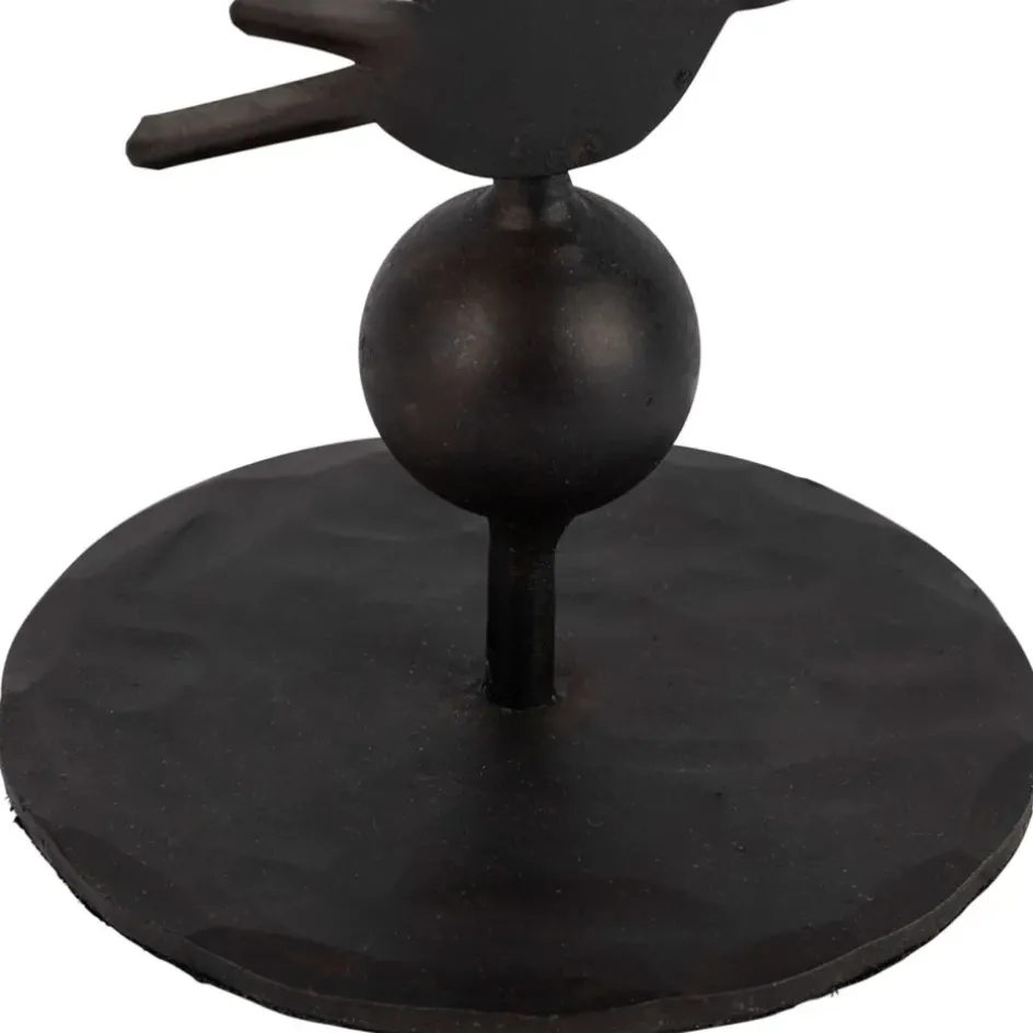 Fabrique de Styles Photophores, Bougeoirs Et Lanternes*Bougeoir en fer h15cm - Heolio