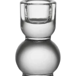 Fabrique de Styles Photophores, Bougeoirs Et Lanternes*Bougeoir en verre h10cm - Alphe