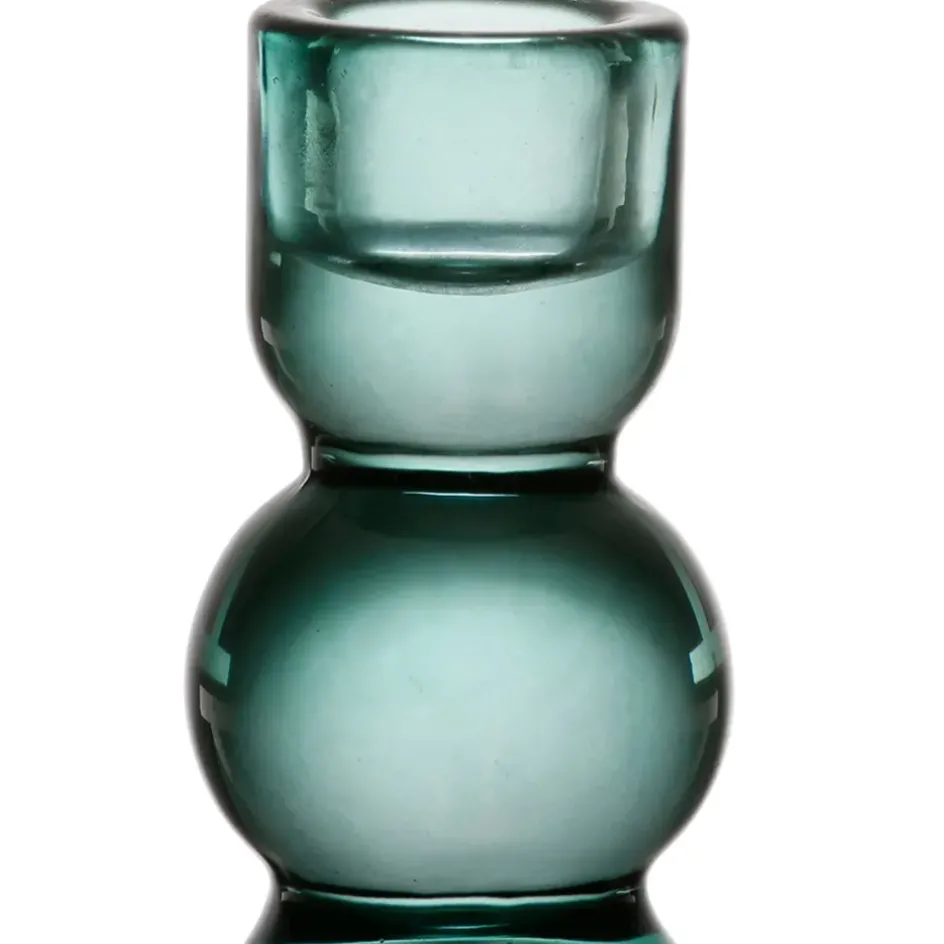 Fabrique de Styles Photophores, Bougeoirs Et Lanternes*Bougeoir en verre h10cm - Alphe