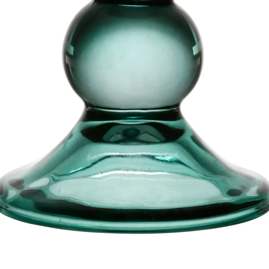 Fabrique de Styles Photophores, Bougeoirs Et Lanternes*Bougeoir en verre h10cm - Alphe