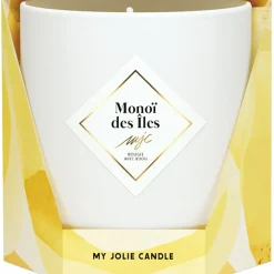 Fabrique de Styles Bougies Parfumées*Bougie Bijou Bracelet Or bille beige Monoï des îles 45h