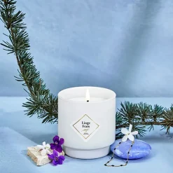 Fabrique de Styles Bougies Parfumées*Bougie Bijou Bracelet Or bille noire Linge frais 45h