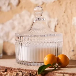 Fabrique de Styles Bougies Parfumées*Bougie en verre parfumée Palet Breton - Tradition