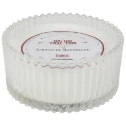 Fabrique de Styles Bougies Parfumées*Bougie en verre senteur abricot 180g