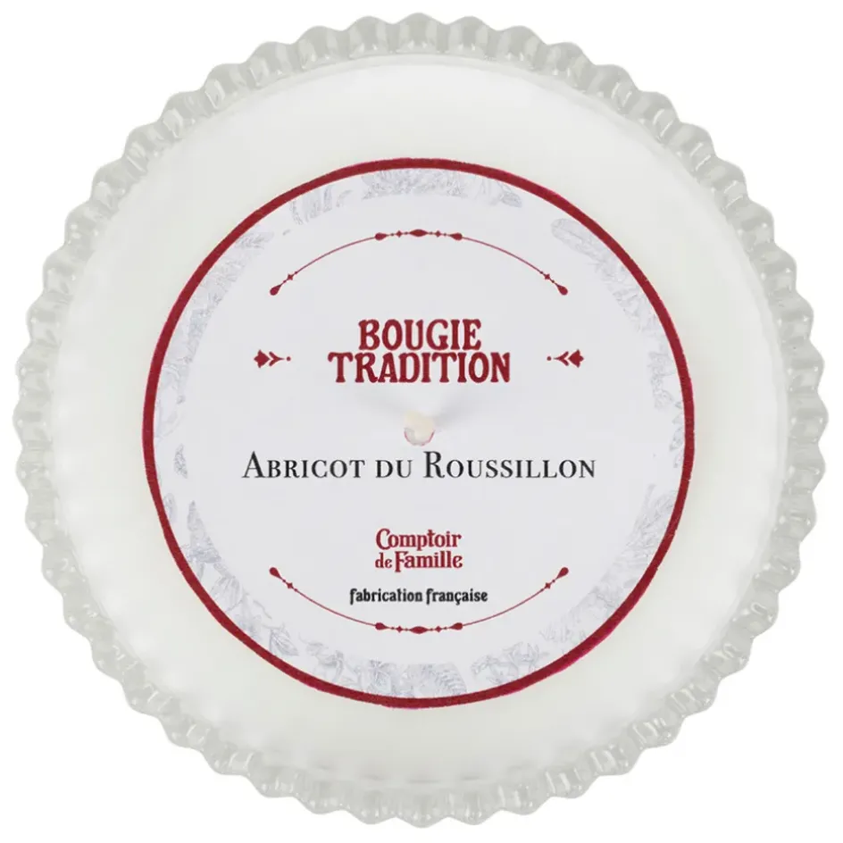 Fabrique de Styles Bougies Parfumées*Bougie en verre senteur abricot 180g