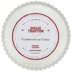 Fabrique de Styles Bougies Parfumées*Bougie en verre senteur clémentine 180g