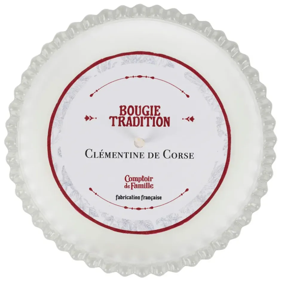 Fabrique de Styles Bougies Parfumées*Bougie en verre senteur clémentine 180g