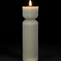 Fabrique de Styles Déco Lumineuse*Bougie led pilier h24.5cm