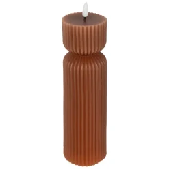 Fabrique de Styles Déco Lumineuse*Bougie led pilier h24.5cm