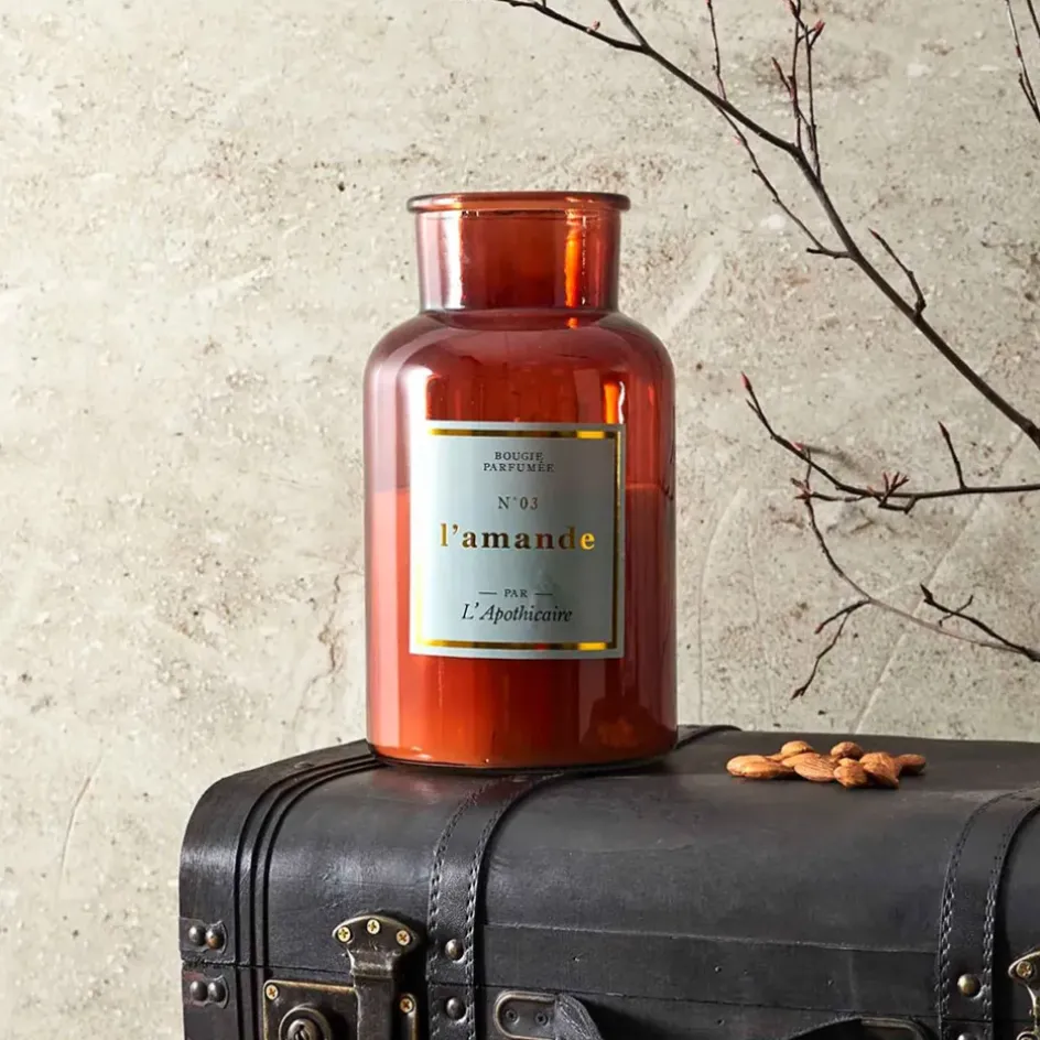 Fabrique de Styles Bougies Parfumées*Bougie parfumée amande 110h - Apothicaire