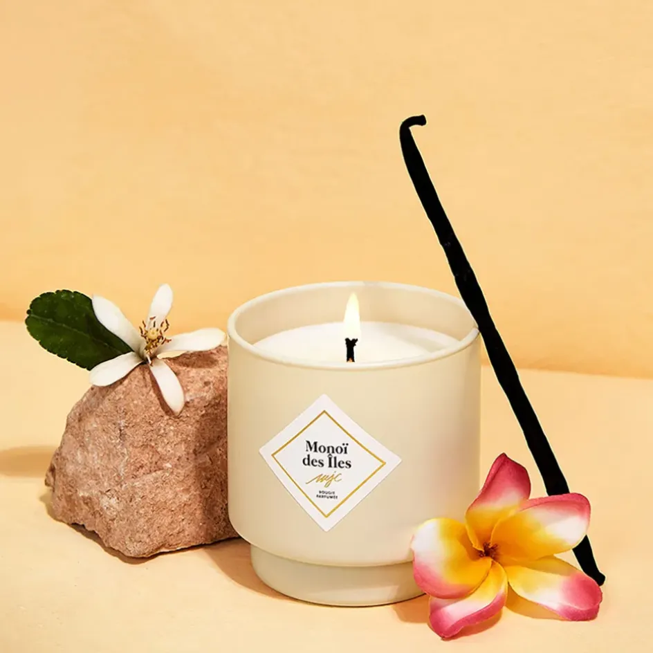 Fabrique de Styles Bougies Parfumées*Bougie parfumée Monoï des îles 45h