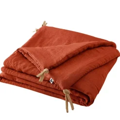 Fabrique de Styles Couvre-lits*Bout de lit en lin lavé 90x200cm - Soline