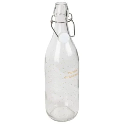 Fabrique de Styles Carafes Et Pichets*Bouteille en verre avec détails 1l - Famille