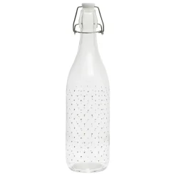 Fabrique de Styles Carafes Et Pichets*Bouteille en verre coeur 90cl -famille