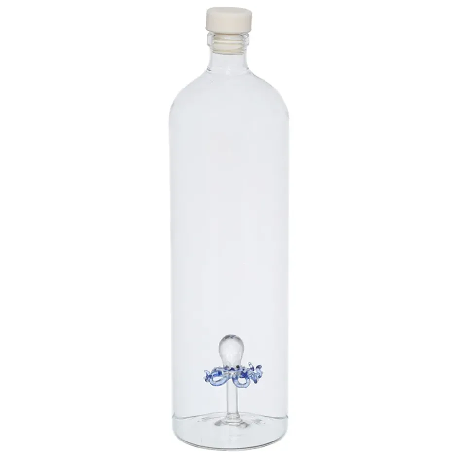 Fabrique de Styles Carafes Et Pichets*Bouteille poulpe en verre borosilicate 1.5L - Océan