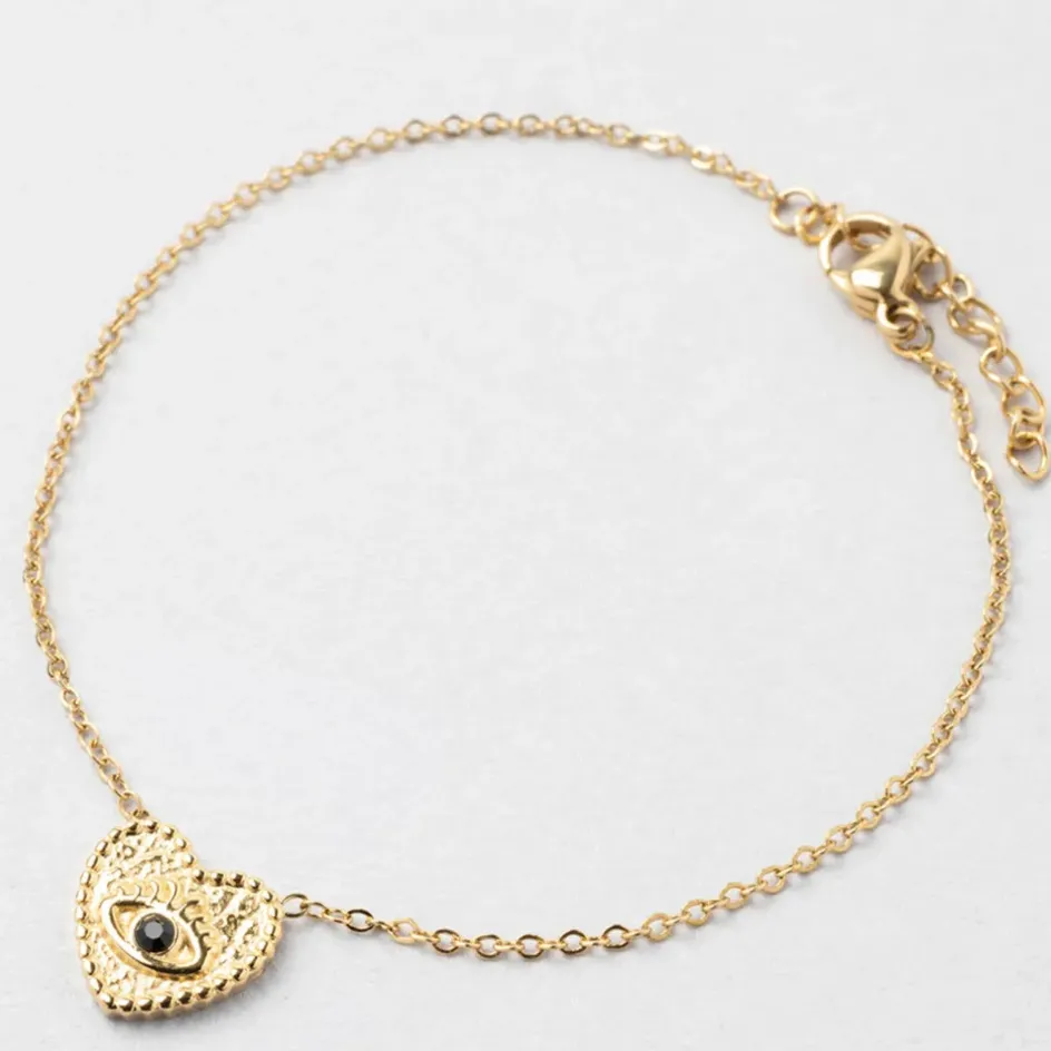 Fabrique de Styles Bijoux Fantaisie*Bracelet en acier inoxydable l16cm