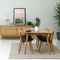 Fabrique de Styles Buffets Et Vitrines*Buffet en placage chêne h80cm - barrali