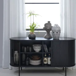 Fabrique de Styles Buffets Et Vitrines*Buffet en placage chêne 140x45cm - Nola