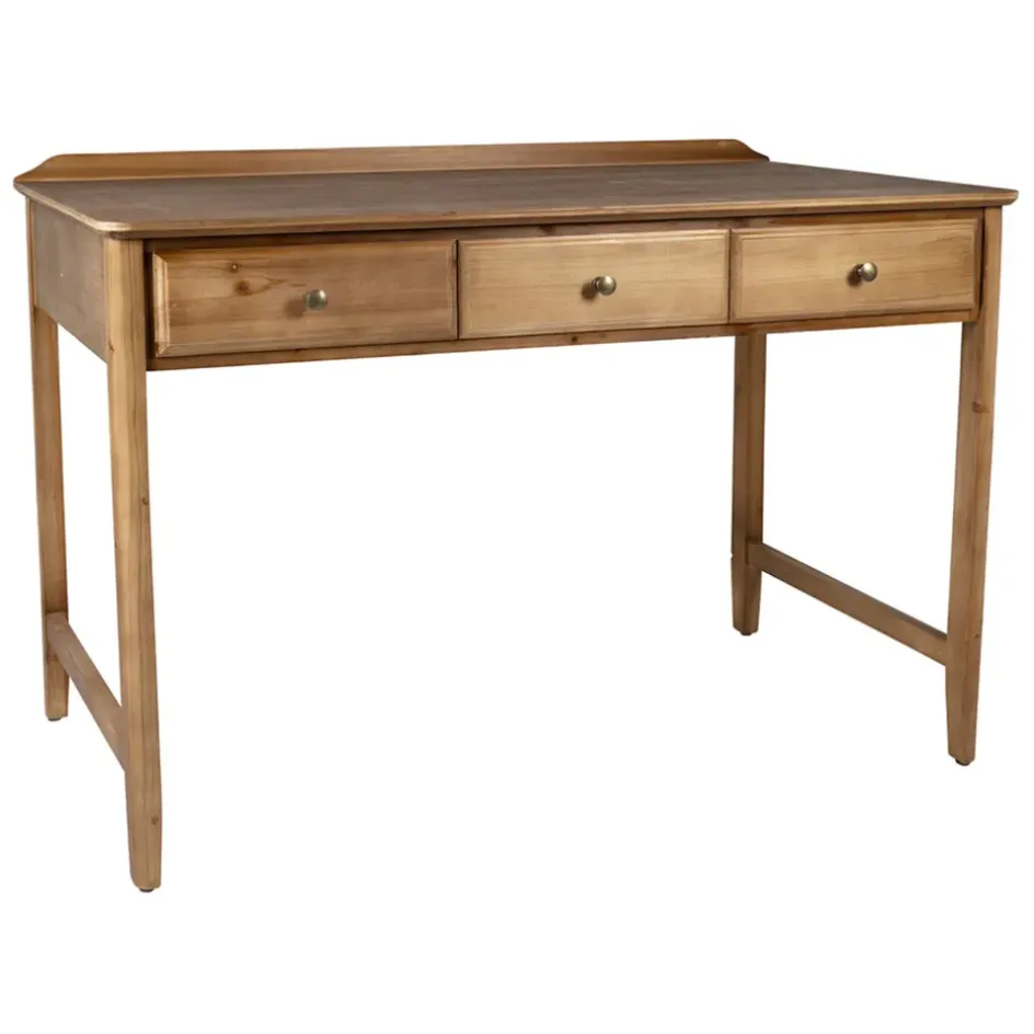 Fabrique de Styles Bureaux*Bureau 3 tiroirs en sapin - Firmin