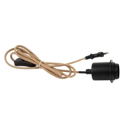 Fabrique de Styles Ampoules Et Cordons Électriques*Cable éléctrique avec interrupteur 2m