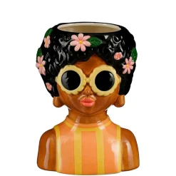 Fabrique de Styles Vases Et Soliflores*Cache pot en dolomite - Funny