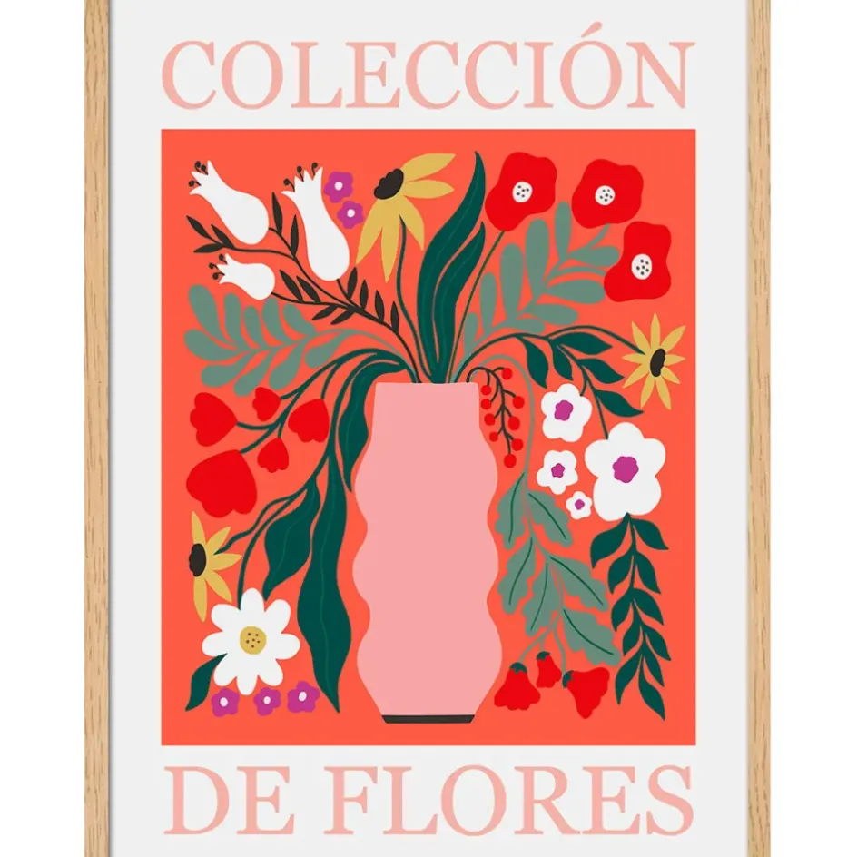 Fabrique de Styles Cadres Déco Et Affiches*Cadre bogota colecci 50x70cm lario chene