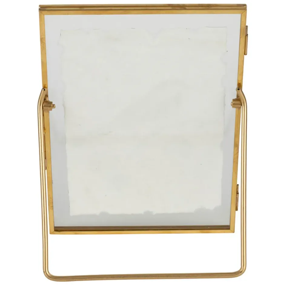 Fabrique de Styles Cadres Déco Et Affiches*Cadre déco (x2) en verre et coton oiseau 14x18cm