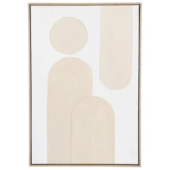 Fabrique de Styles Cadres Déco Et Affiches*Cadre deco abstrait en panneau de bois et verre 63x93cm - Greeka