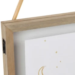 Fabrique de Styles Cadres Déco Et Affiches*Cadre deco en sapin et verre ecru et noir 30x40cm - Mon sapin