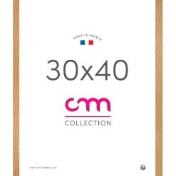 Fabrique de Styles Cadres Photos*Cadre photo en panneau de et verre 30x40cm - Lario