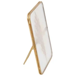 Fabrique de Styles Cadres Photos*Cadre photo en verre et laiton 10x15cm - Retro