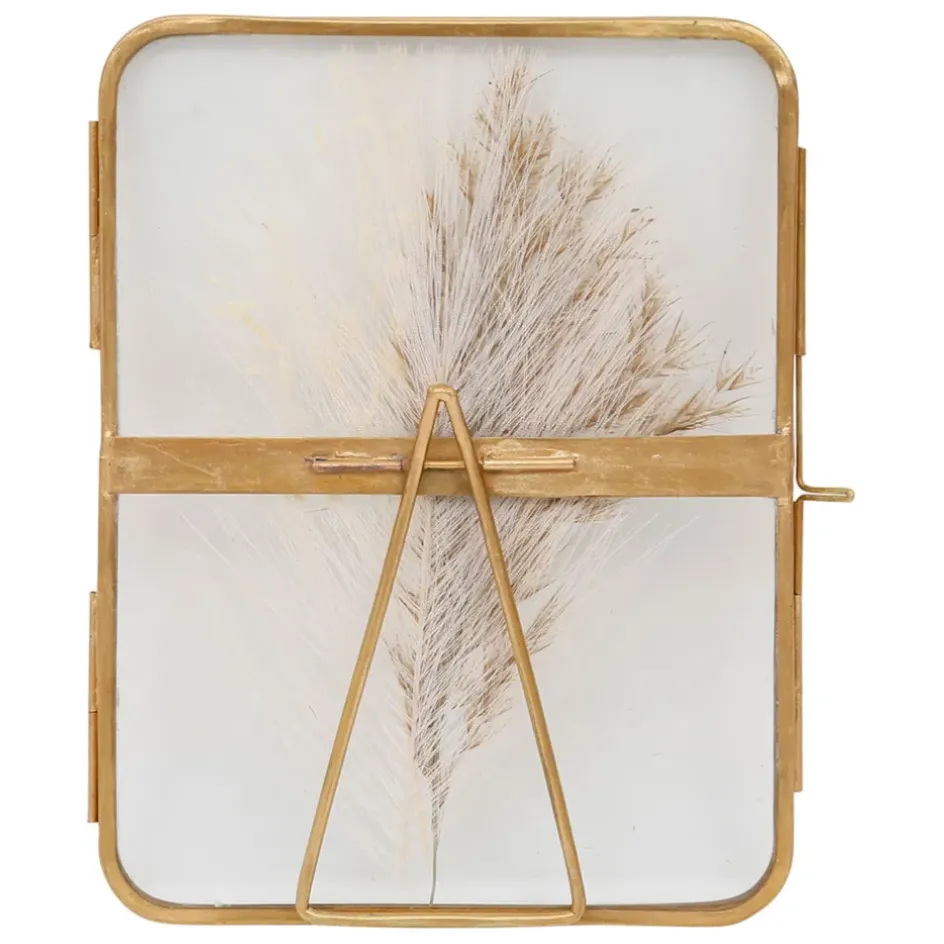 Fabrique de Styles Cadres Photos*Cadre photo en verre et laiton 10x15cm - Retro