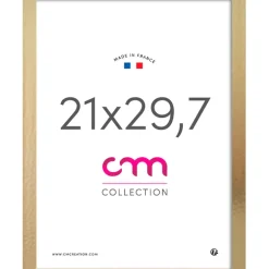 Fabrique de Styles Cadres Photos*Cadre photo 21x29.7cm croisett mdf verre mdf