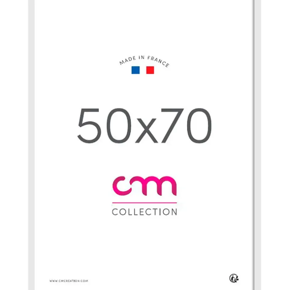 Fabrique de Styles Cadres Photos*Cadre photo 50x70cm lario verre mdf