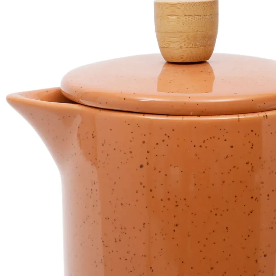 Fabrique de Styles Théières Et Cafetières*Cafetière à piston en grès et inox 1l - Organic