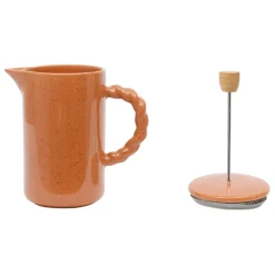 Fabrique de Styles Théières Et Cafetières*Cafetière à piston en grès et inox 1l - Organic