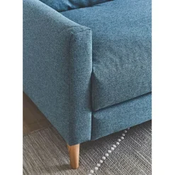 Fabrique de Styles Canapés Convertibles*Canapé convertible 2 places Gustave - Tissu Texturé - Crown Moutarde