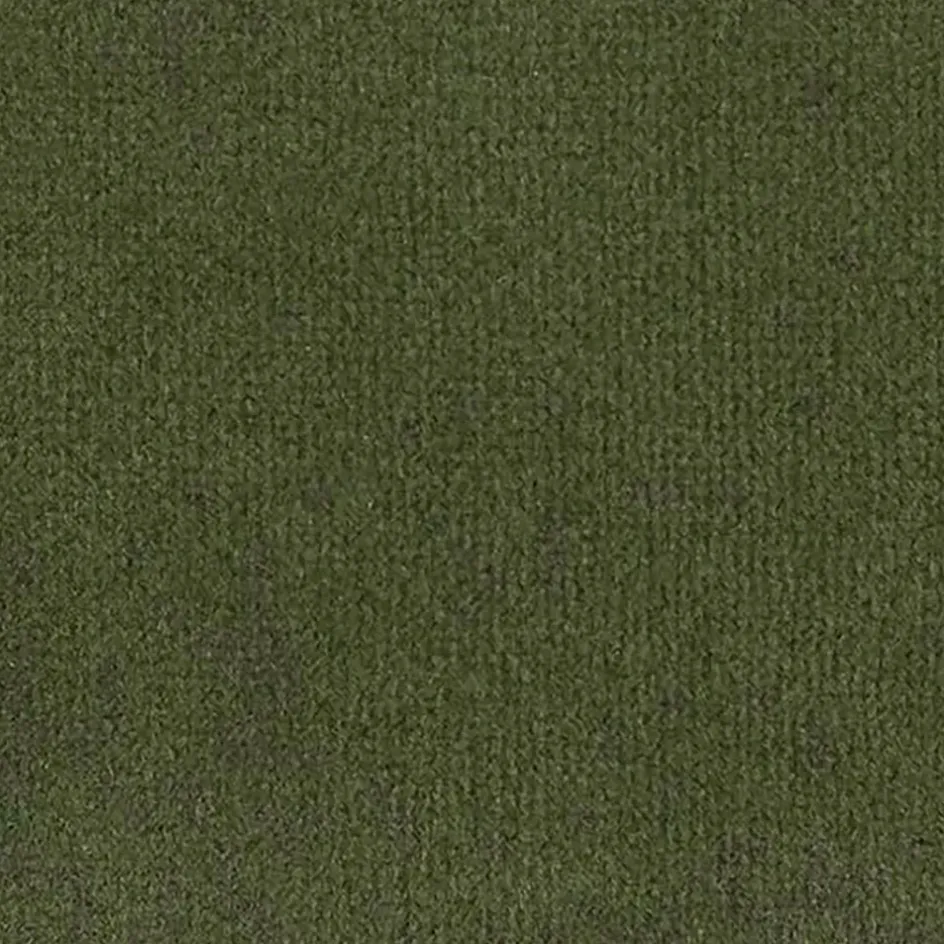 Fabrique de Styles Canapés D'angle*Canapé d'angle droit 5 places André - effet velours - Seven emerald