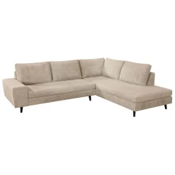 Fabrique de Styles Canapés D'angle*Canapé d'angle droit 5 places ANDRE - Dany ecru 2