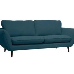 Fabrique de Styles Canapés Fixes*Canapé fixe 2 places AXEL - Tissu Texturé - Crown Black