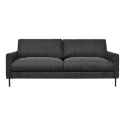 Fabrique de Styles Canapés Fixes*Canapé fixe 3 places Gaspard - Tissu - Enjoy Anthracite