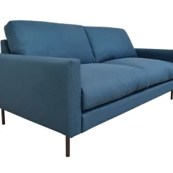 Fabrique de Styles Canapés Fixes*Canapé fixe 3 places Gaspard - Tissu - Enjoy Anthracite