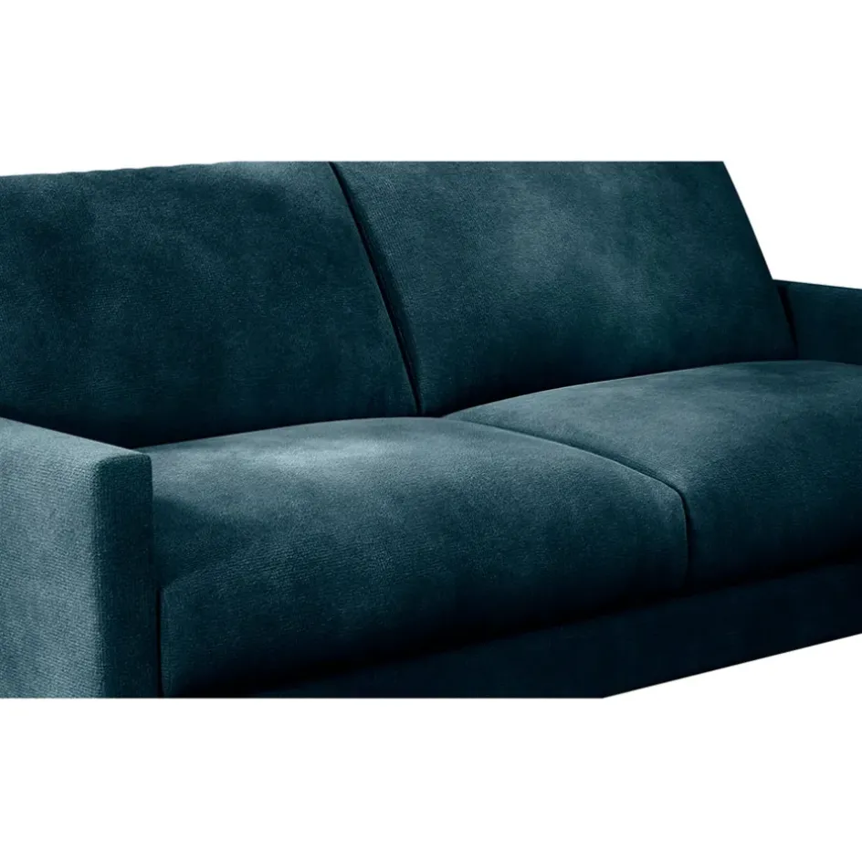 Fabrique de Styles Canapés Fixes*Canapé fixe 3 places Gaspard - Velours Vintage - Adore Anthracite