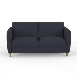 Fabrique de Styles Canapés Fixes*Canapé fixe 4 places Gustave - Velours Texturé - Dany Ecru